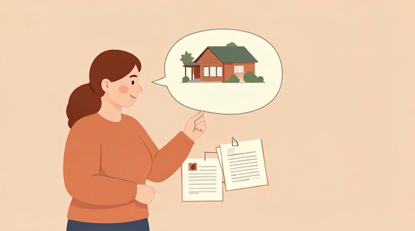 A homeowner finding answers from household records on a laptop